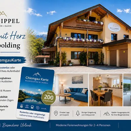 Haus Dippel Am Kurpark Inklusive Chiemgaukarte Ruhpolding